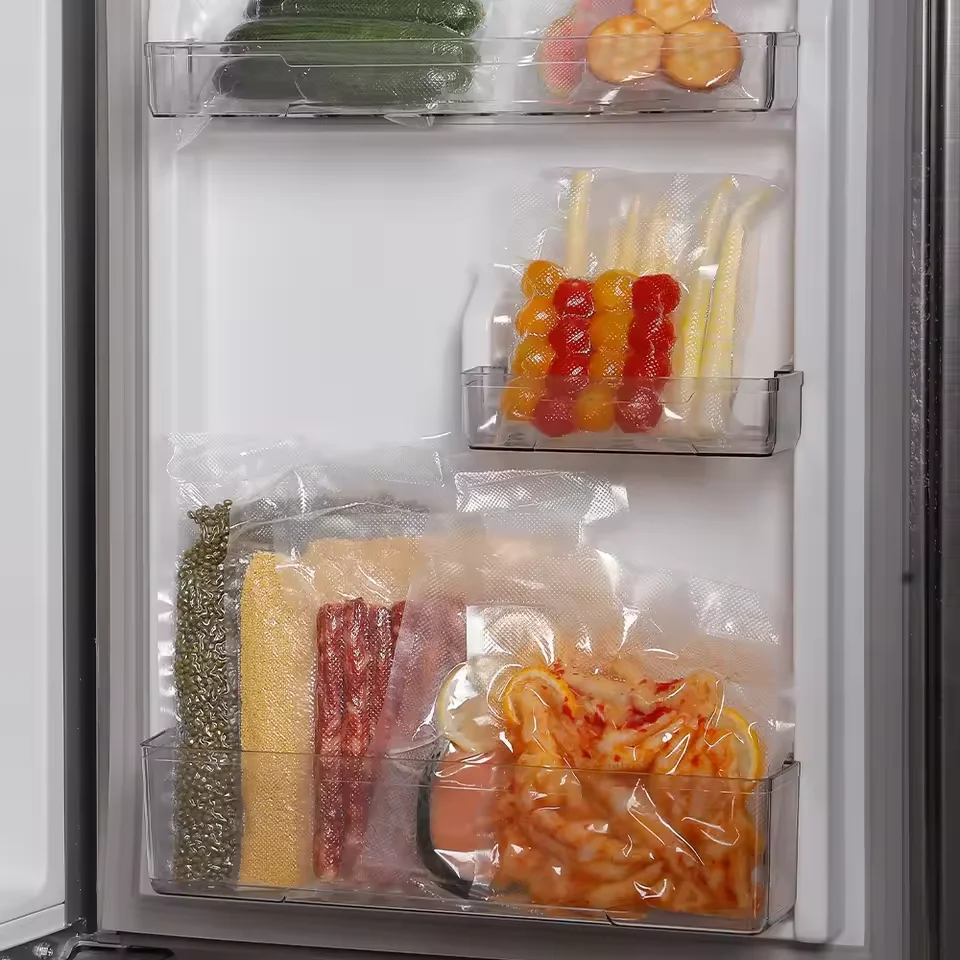 식품 진공 실러 포장 기계에 대 한 주방 진공 가방 식품 저장 가방 BPA 무료 주방 액세서리 50 개/몫