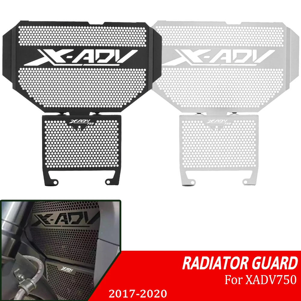 

For HONDA XADV 750 XADV750 X-ADV 750 X-ADV750 2017-2020 Motorcycle Accessories Radiator Grille Guard Cover Protector Aluminium