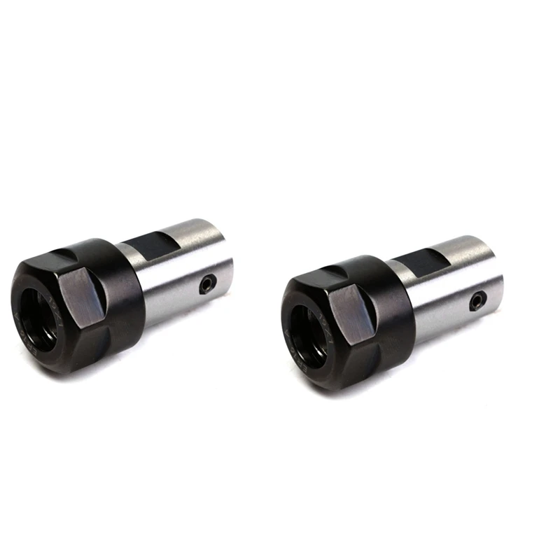 Mandrin à pince pour moteur, extension de broche d'arbre, support le plus récent, fraisage CNC, 8mm, 2X ER16