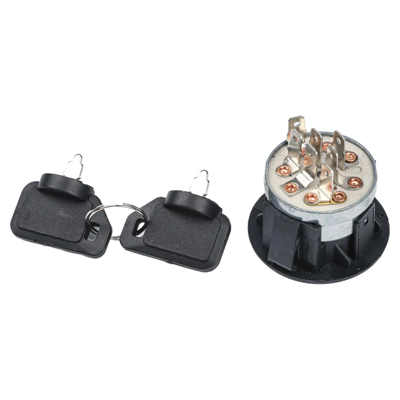 7 Terminal Ignition Switch For Model 01588300 430-406 Metal Start Key Lawn Parts Replacement Accessories