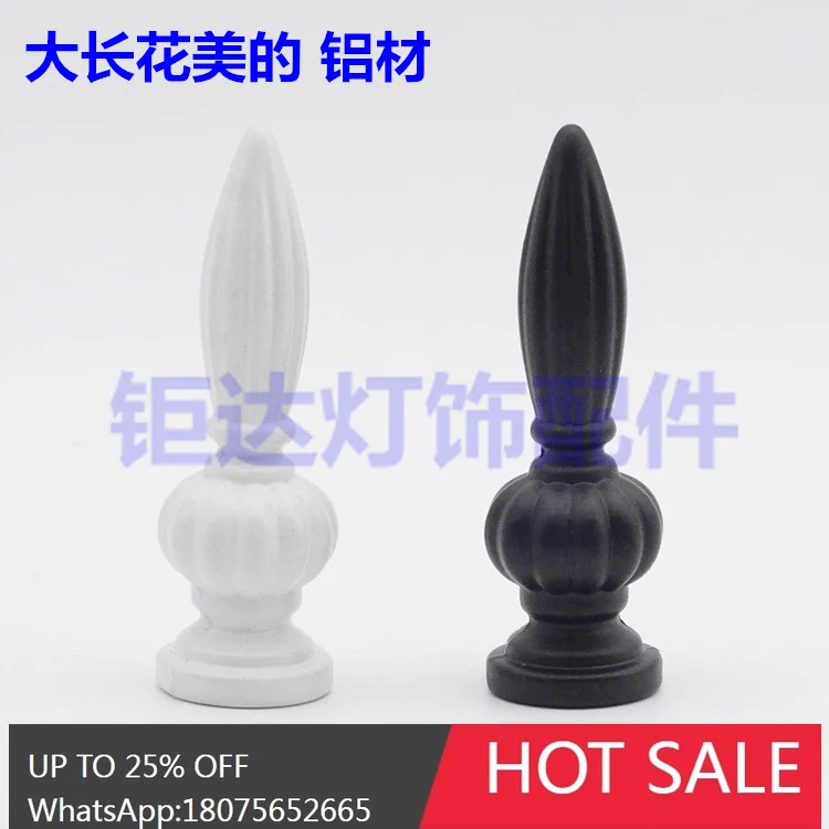 

SGF Decorative Nut Knob Cover Black and White European Style Floor Accessories
