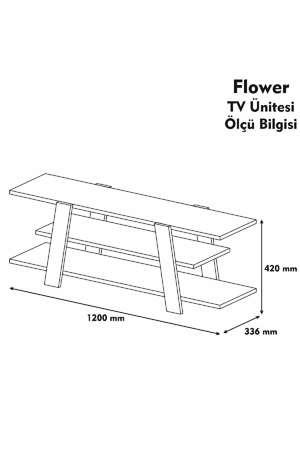 Flower Tv Unit