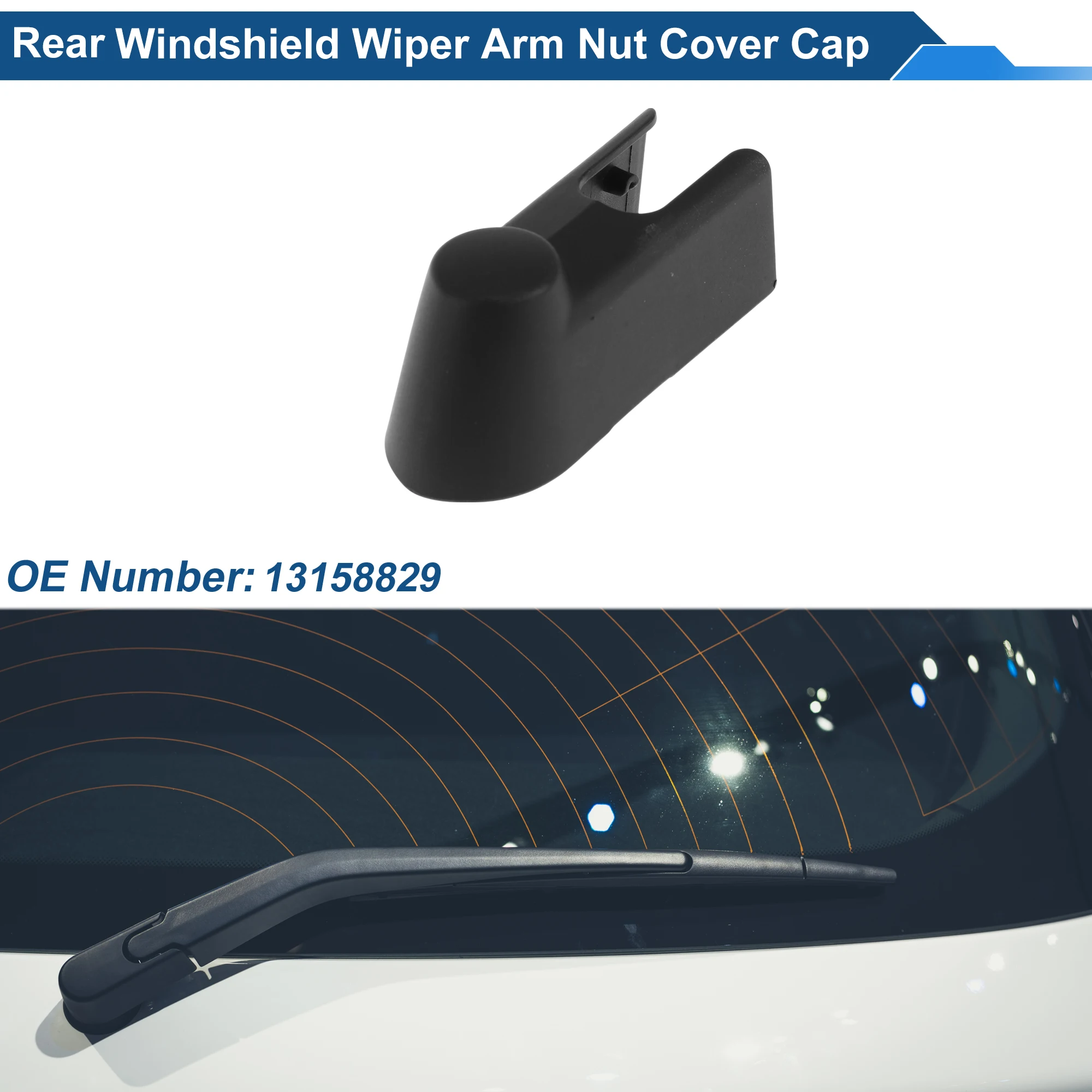 

UXCELL Крышка гайки рычага заднего стеклоочистителя для Opel Vectra C Hatchback No 13158829