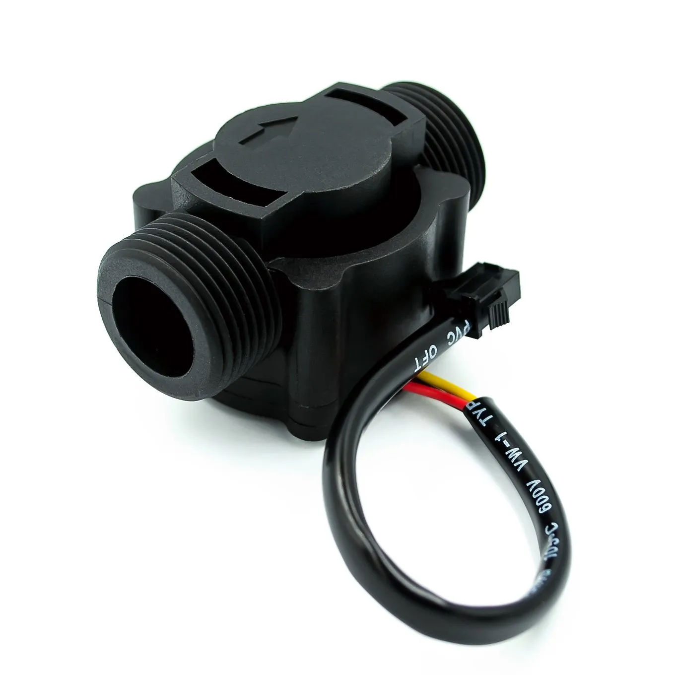 1-60л/мин DC 5-24V Датчик расхода воды с эффектом Холла FS300A