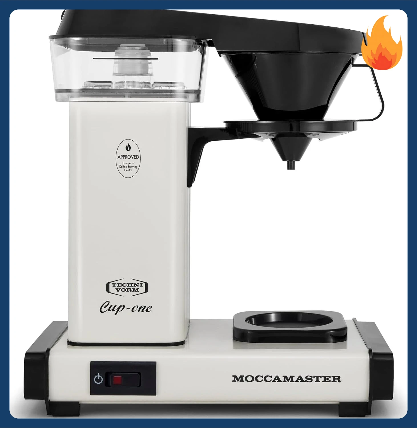 

[Скидка на цена! ]69211 Кофеварка на одну чашку, 10 унций, кремово-белая