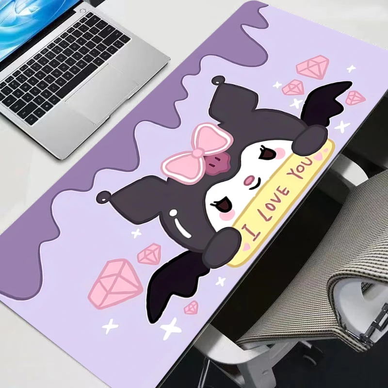 الكمبيوتر Varmilo لوحة المفاتيح ماوس الوسادة Kuromi E-sports اللاعبين أنيمي الألعاب الملحقات الجدول ألعاب السجاد مكتب حصيرة لينة ماوس الوسادة #1