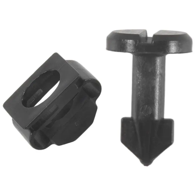 AU16-Engine Cover Undertray Wheel Arch Screw Plastic Black For Honda 91501-SS8-A01, 91601-SS8-A01