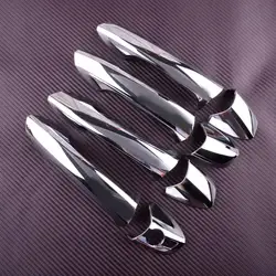 LHD Silver Chrome Exterior Door Handle Cover Trim Cap Kit Fit for Mercedes Benz B C E GLK ML CLA W246 W204 W212 X204 W166 W117