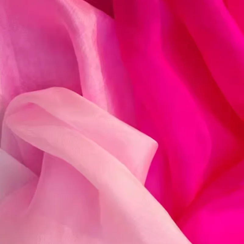 2pcs Yangko Dance Fan 100% Real Silk Flutter Circle Fan Veil Square Chinese Folk National Dancer Props Event Party Show Adult 41