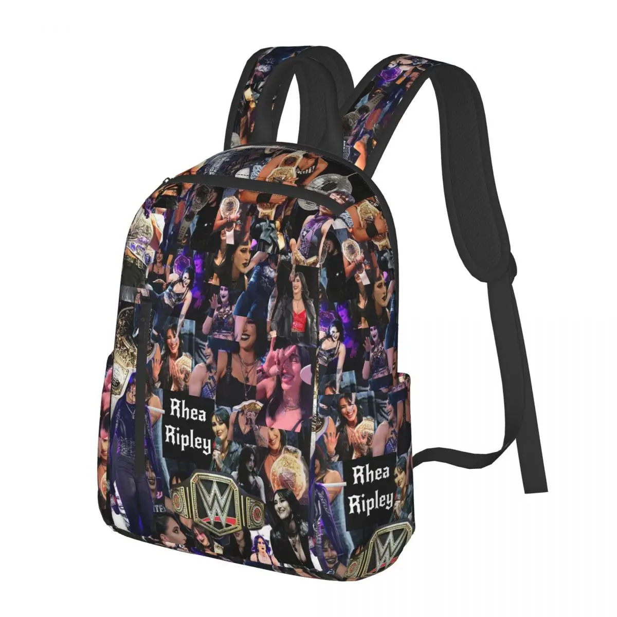 

WWE Rhea Ripley студенческий рюкзак школьная сумка походный дорожный рюкзак для мальчиков и девочек модная сумка для книг сумки на плечо