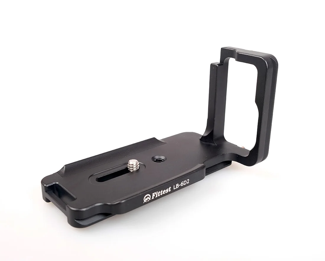 

FITTEST LP-6DII L Plate Vertical Shoot QR Plate Camera Holder for Canon 6D Mark II 6D2 Camera Body Compatible Arca-Swiss RRS