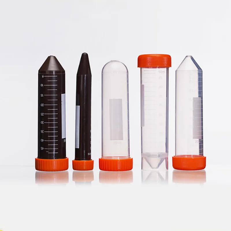 Plastic centrifuge tube pointed bottom round bottom EP tube with scale gland screw cap 5ml10ml15ml20ml50ml