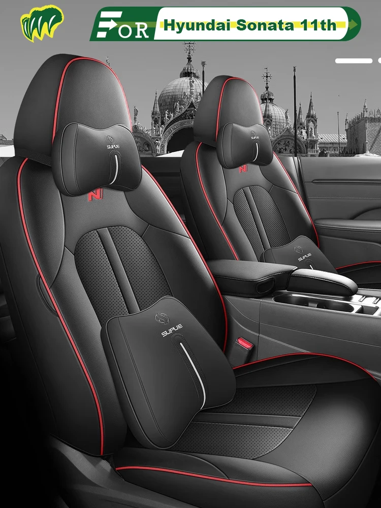 

Чехол на левое автомобильное сиденье Hyundai Sonata 11th 2024, индивидуальная защита сиденья, всесезонный, полностью окруженный