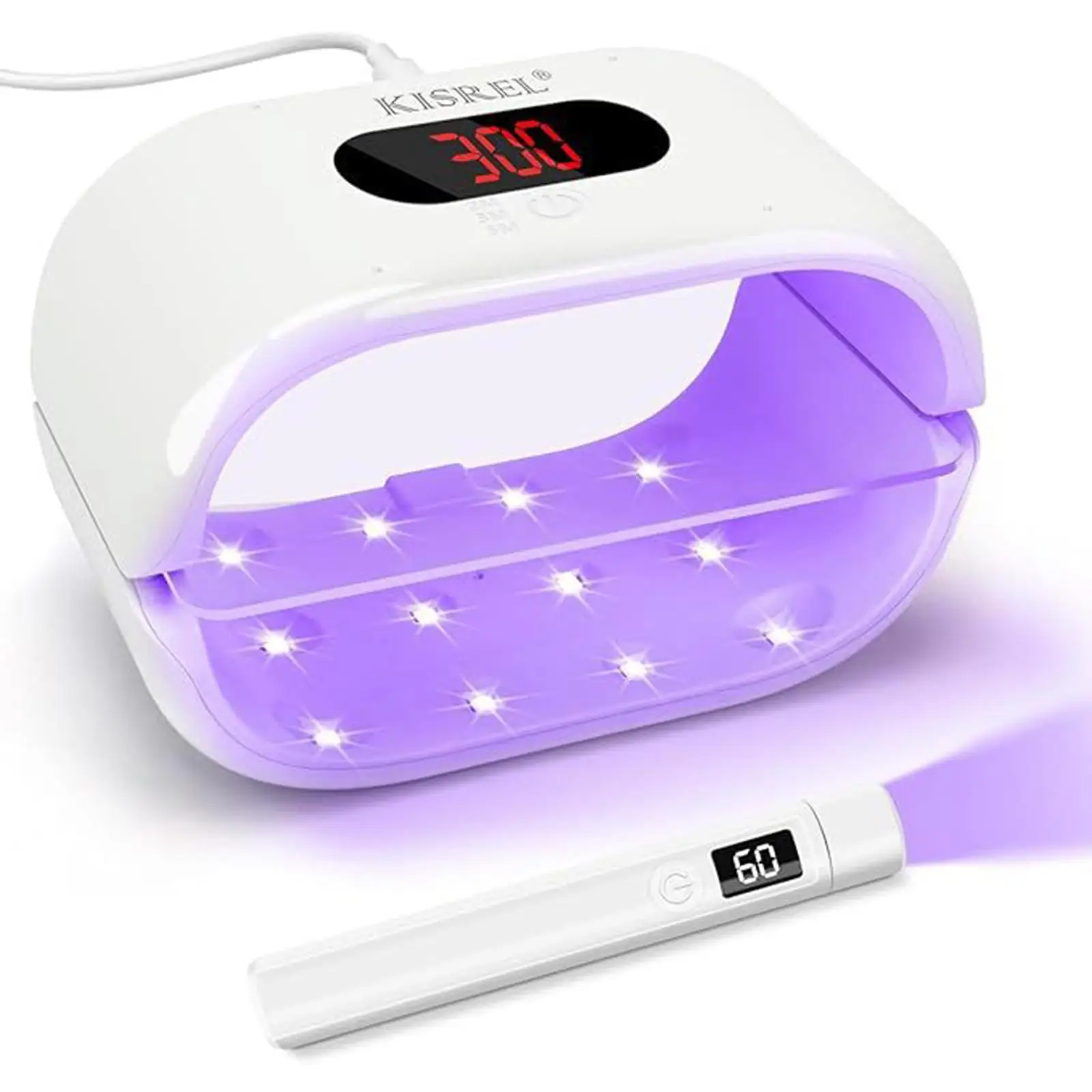 

Lamp for Resin Curing Mold DIY Craft Decor Professional Fast Curing 3 Timer Setting Resin Molds Digital Display 36W Accessory