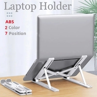 Portable Laptop Stand Foldable Notebook Air Pro Support Laptop Base Macbook Pro Holder Adjustable Riser Bracket Computer