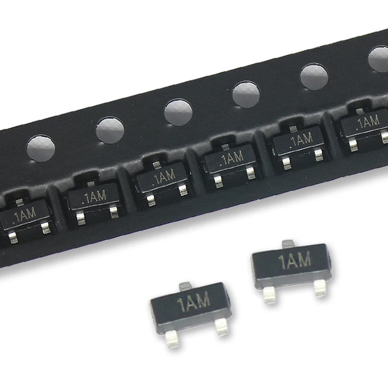 Ensemble de ul à triode Mosfet de puissance SMD, TL43l'autorisation, S8050, 2N7002, 2N3904, 2SC1815, BSSpara SOT-23, GT, PNP, NPN, 50 pièces