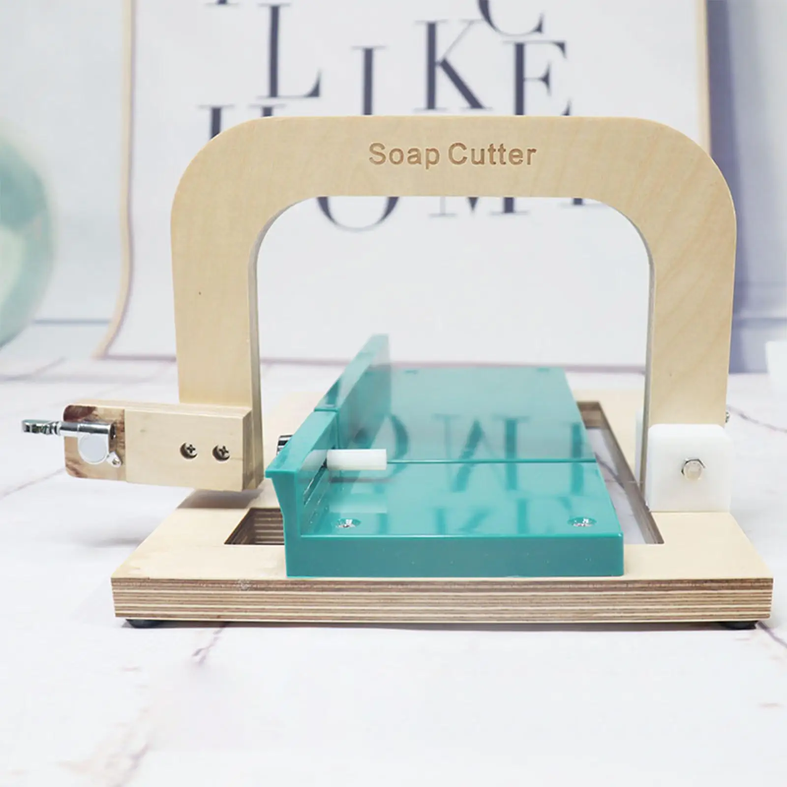 Handmade Soap Cutter Wire Slicer Multi Function with Scale Large Soap Slicer