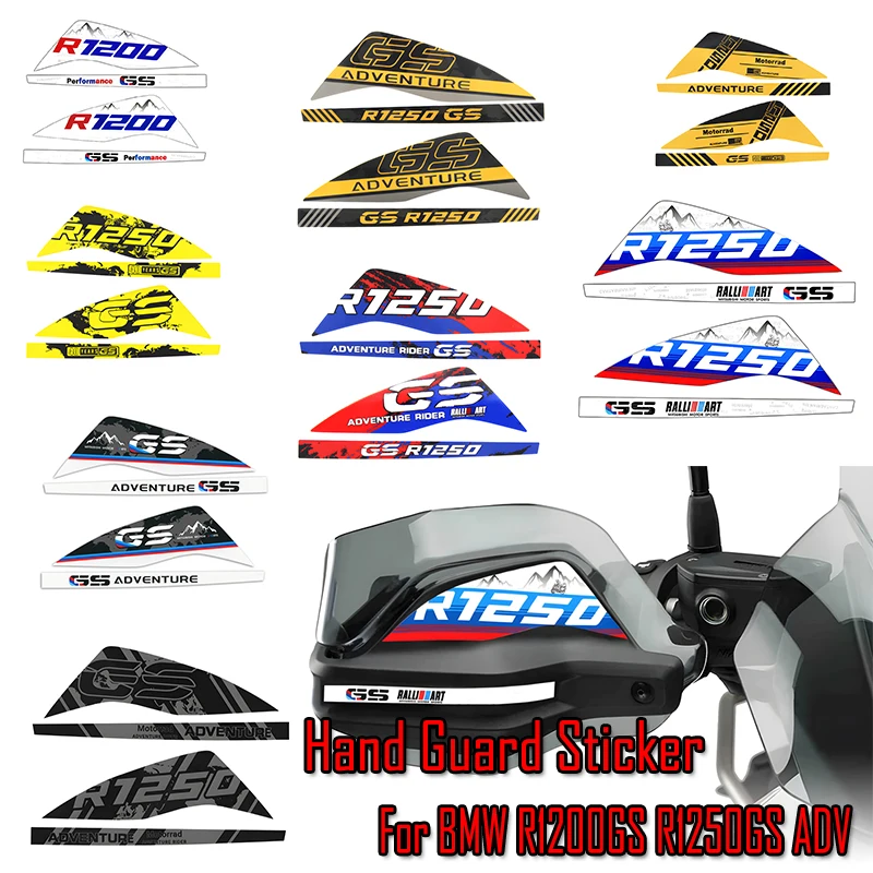 BMW R1200GS R1250GS ADV Hand Guard To Stick To The Hand Guard Decorative Decal Fairing Sticker