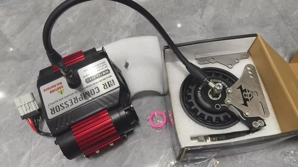 السحب التلقائي دون التشويش! نظام خرطوم الهواء الذكي للطرق الوعرة (قفل مضاد للتكيف بالضغط #4