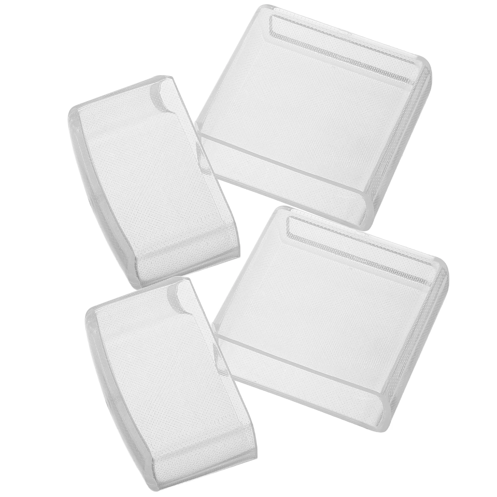 

2pcs Lighter Case Transparent Plastic Sleeve Protector Cover Storage Boxes Cigarette Pouches Portable Holder