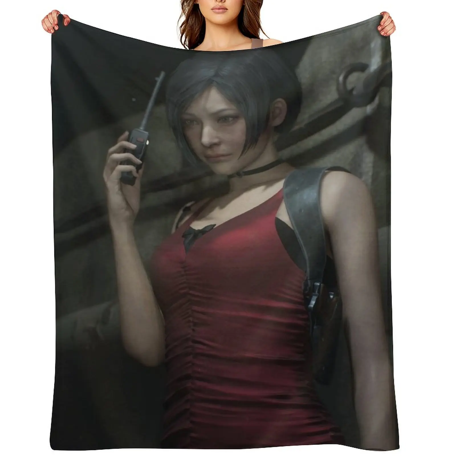 Ada Wong Throw Blanket Bed Fashionable Thins christmas gifts christmas decoration Blankets