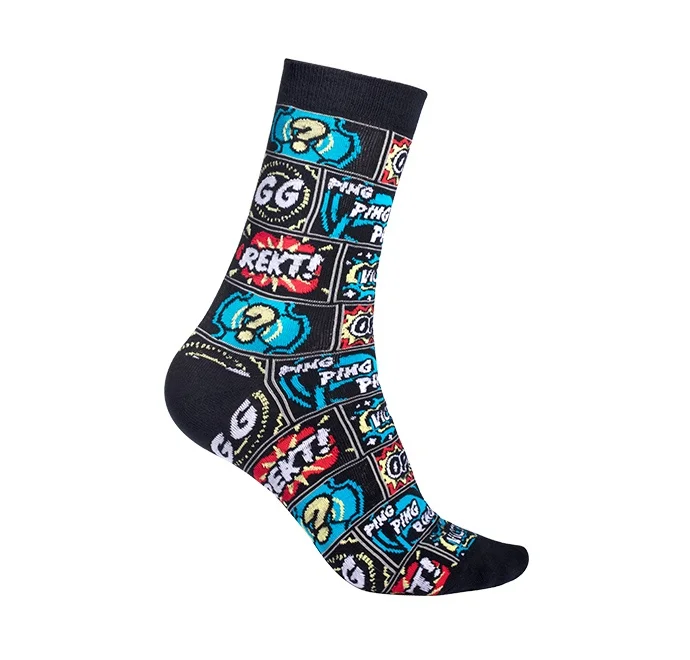 Comic Inspired Socks Genuine Original Packaging Brand New