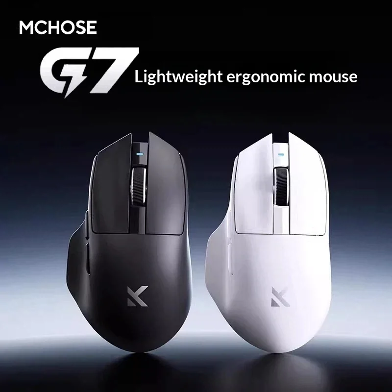 

Mchose G7 Series Mouse Three Wireless Modes E-Sports Games Ergonomic Lightweight Office Games Dedicated Mouse