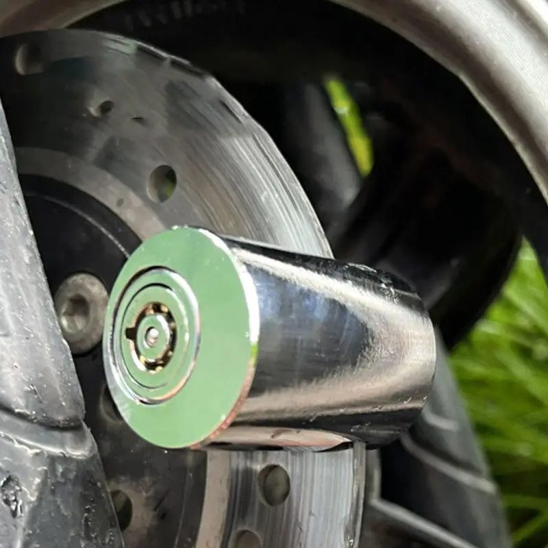 

Security Wheel Lock Motorcycle Wheel Lock Portable Mountain Road Cycle Padlock Motorcycle Accessories Lock Tool