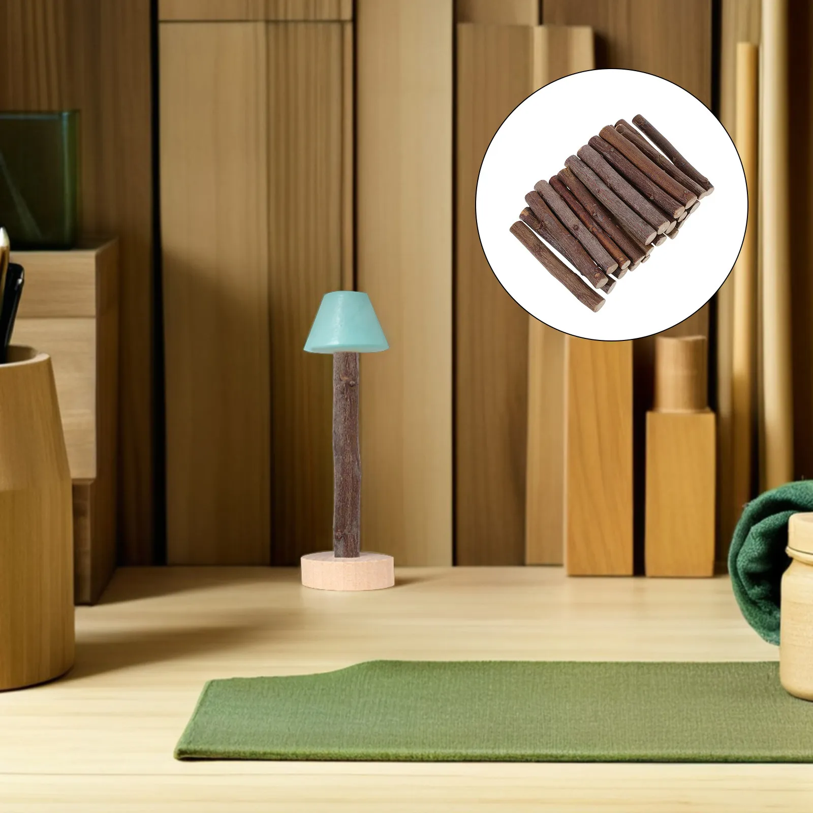 

Набор деревянных палочек-сучьев 8 см (0,3-0,4 дюйма) натуральные, в деревенском стиле, для поделок, праздничных украшений, центральных элементов декора в стиле фермерского дома, свадебных композиций