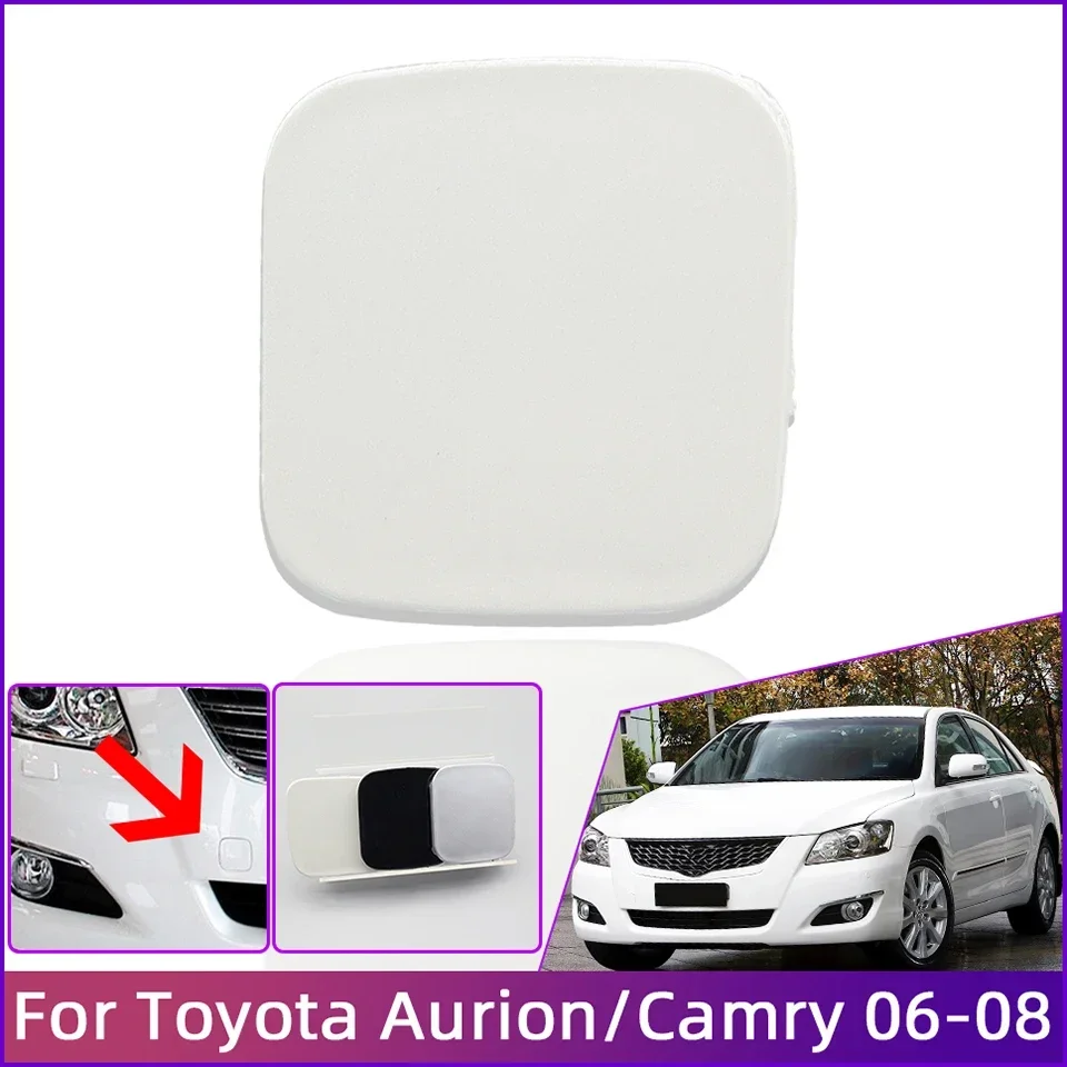 

Auto Front Bumper Towing Hook Trailer Cover Lid For Toyota Camry Aurion 2006 2007 2008 Tow Hook Hualing Traction Cap Hood Trim