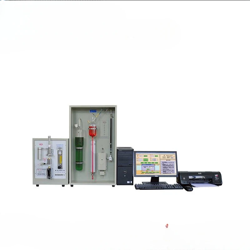 Computer type fully automatic carbon and sulfur analyzer/fully automatic carbon and sulfur analyzer element analyzer