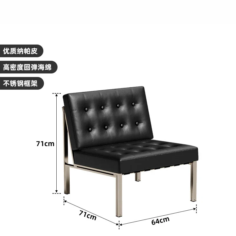 Luxury Accent Living Room Chairs Ergonomic Modern Relax Sofa Living Room Chairs Italian Design Home Furniture Cadeiras LLLC image 6