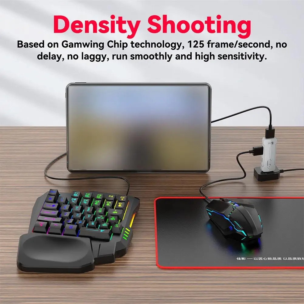 Keyboard And Mouse Converter For GAMWING X8/x8 Pro High Sensitivity BT5.3 For Android/Harmony Mobile Game Converter