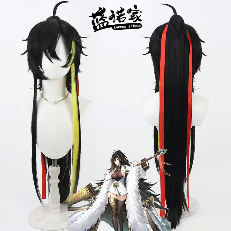 

Game Azur Lane Harbin Cos Cosplay Wig Halloween Carnival Party Prop Synthetic Hair Heat Resistant Fiber + Wig Cap