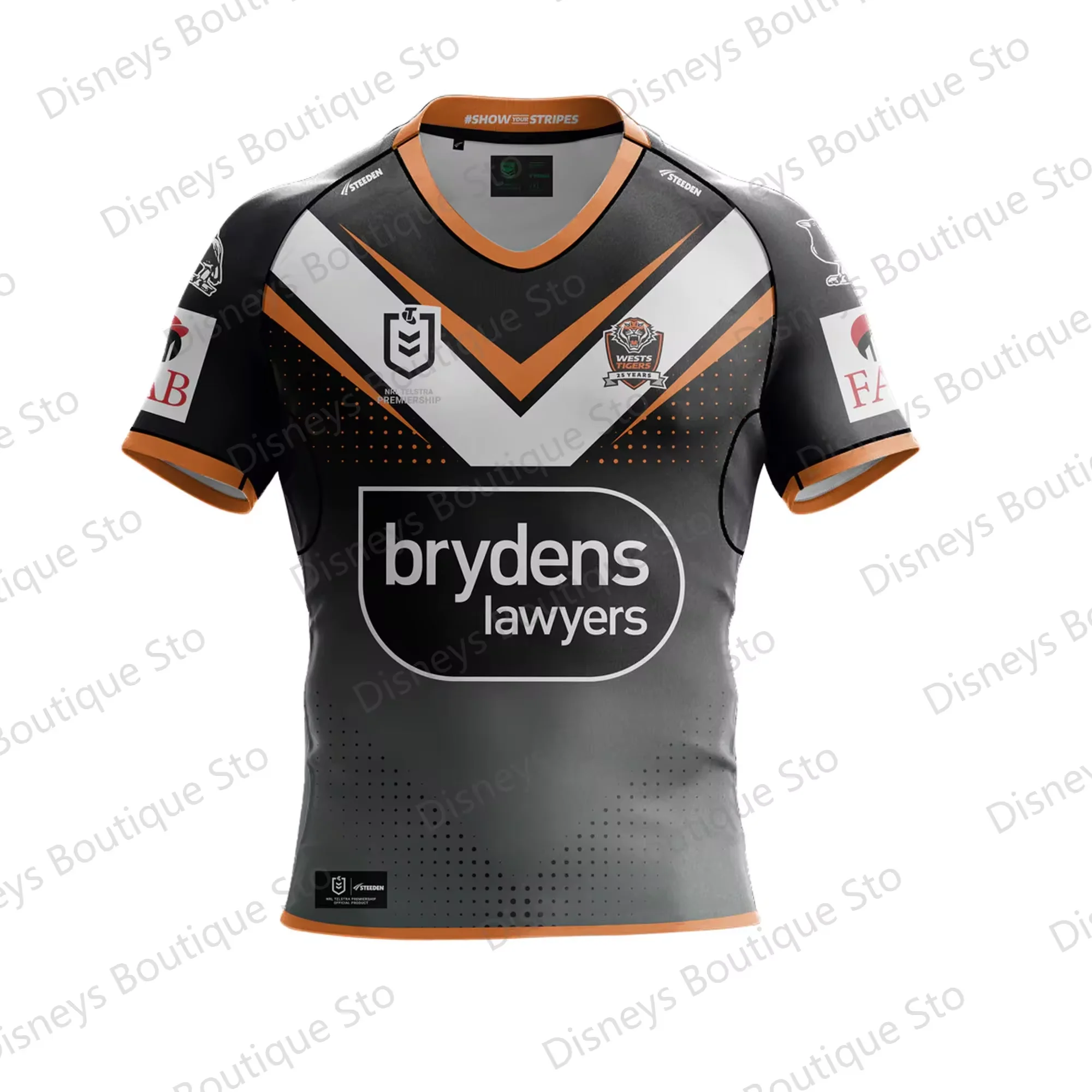 2024 New Arrival Summer Australian NRL Wests Tigers Jersey Training Jersey Kid Uniform For Adult&Kid Kit