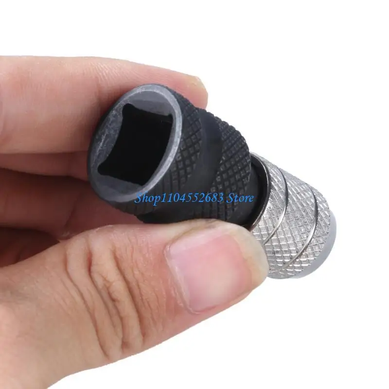 

Y6GD Adjustable Depth Screwdriver Bit Holder for 12.5mm to 6.35mm Converter Tool Professional Use for Deck Build