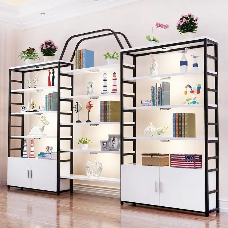 Custom.Cosmetic Display Cabinet Multi-Layer Floor Locker for Maternal Baby Store Supermarket Container Free Combination Display
