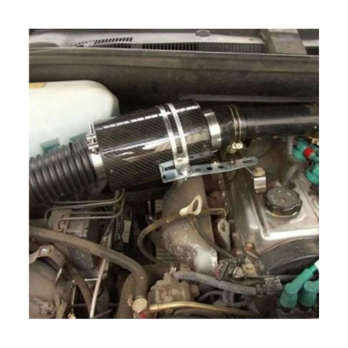 

3Inch Air Filter Airbox Sport Luftfilter Cold Air Intake Induction Hose Pipe Universal Set with Fan for All Cars