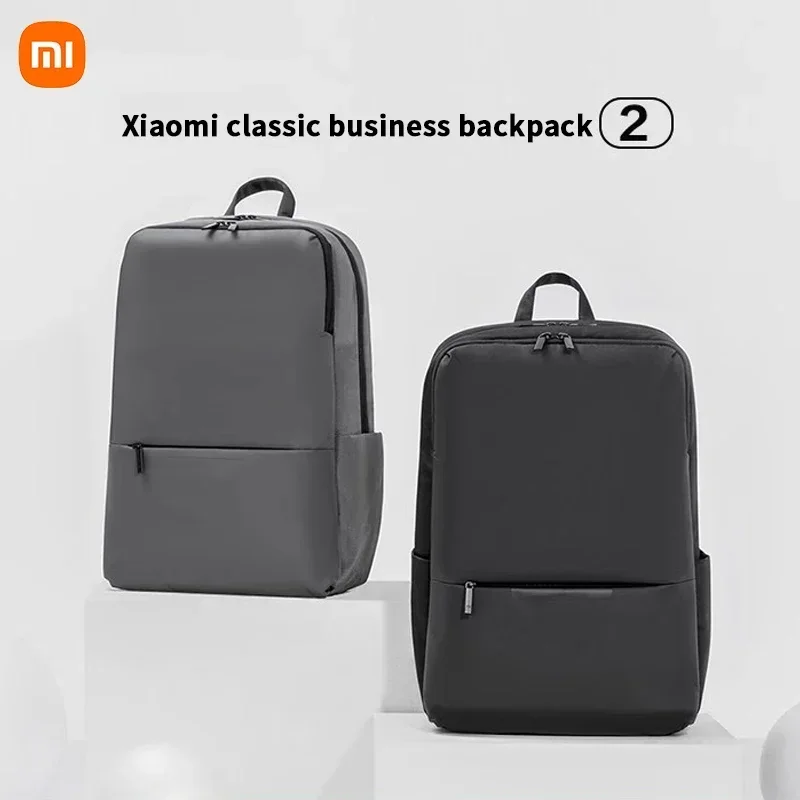 Zaino da lavoro classico Xiaomi Borsa per laptop da 15,6 pollici per uomo e donna Zaino da viaggio di grande capacità impermeabile 18L