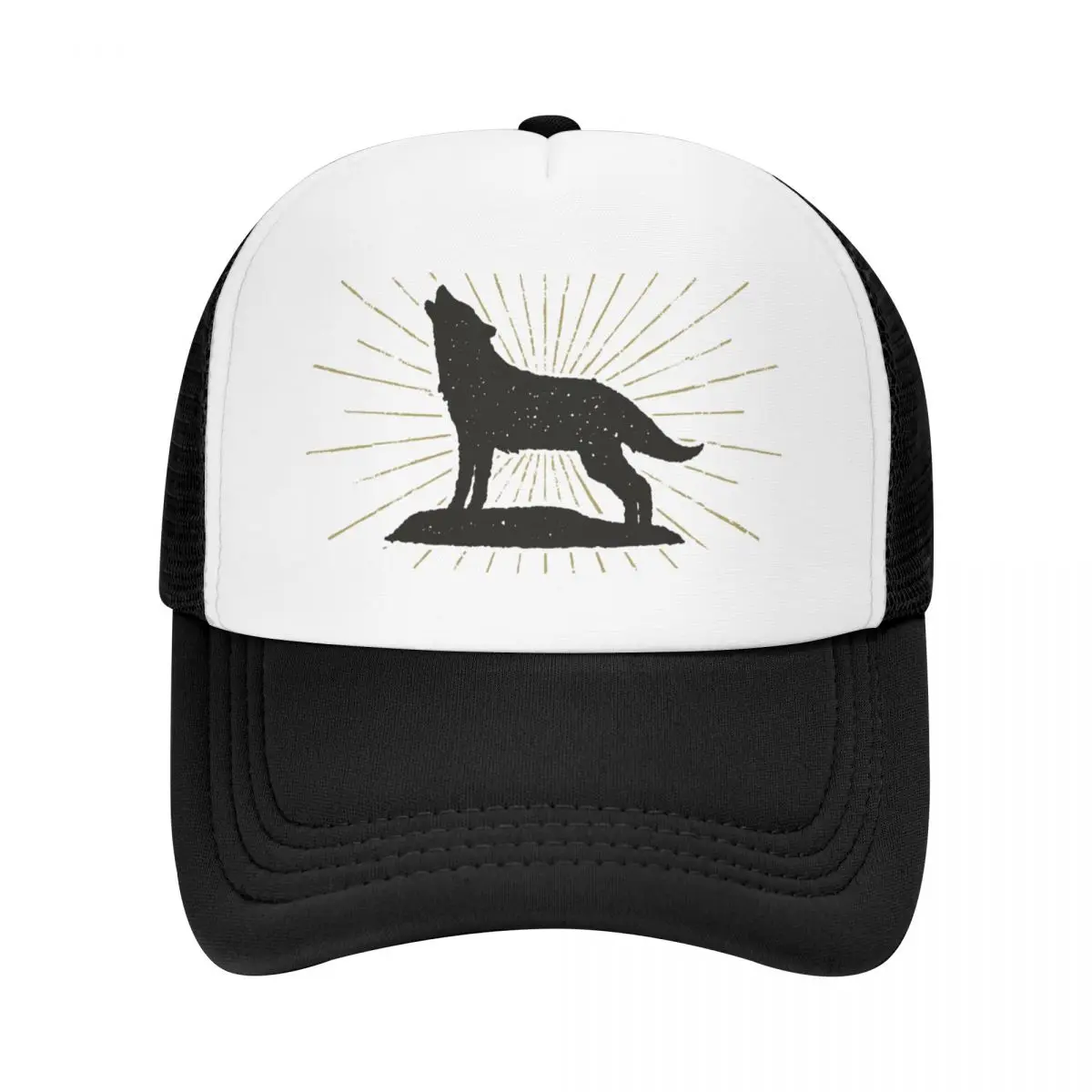 Howling Wolf star Baseball Cap Beach Outing Hip Hop Golf Wear birthday Designer Man Women's