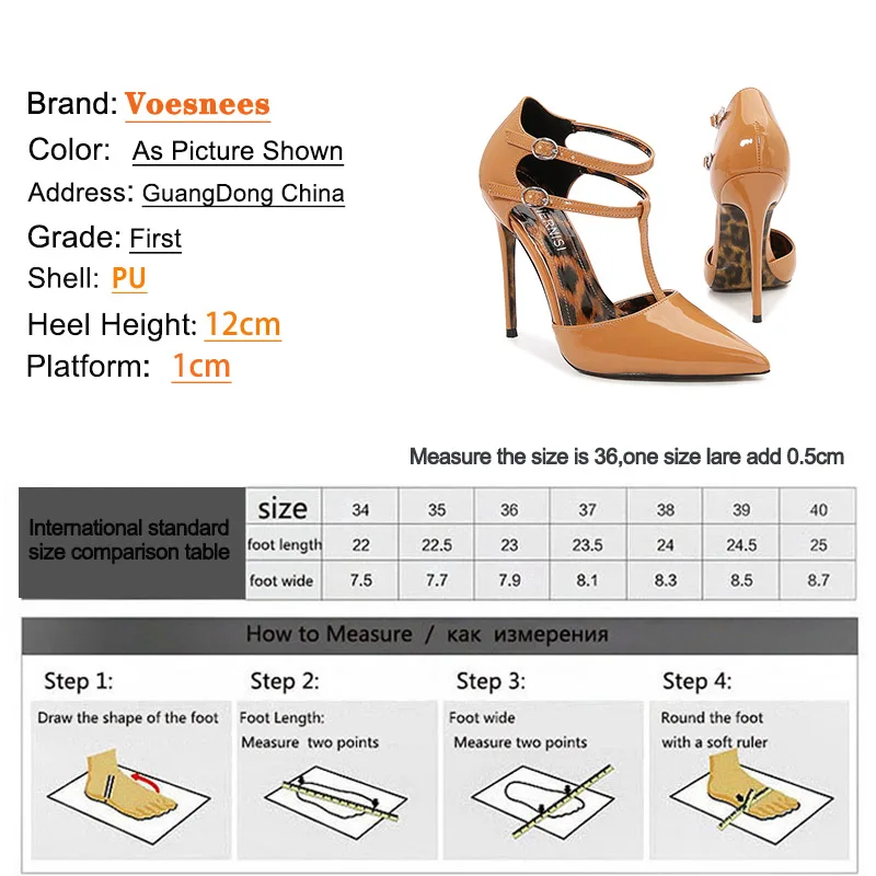 European And American New Pointed Head Women Pumps Fashion Buckle Strap Runway Shoes 12CM Hollow Out Shallow Mouth High Heels