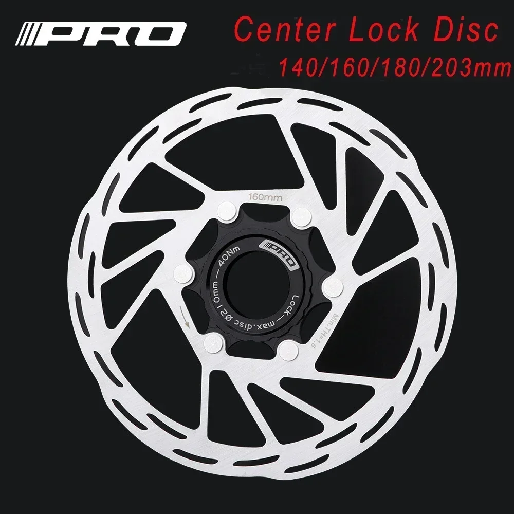 Mtb Bicycle Center Lock Brake Disc 140mm 160mm 180mm 203mm  Road Bike Heat Dissipation Cooling Disk for Shimano Sram disco brake