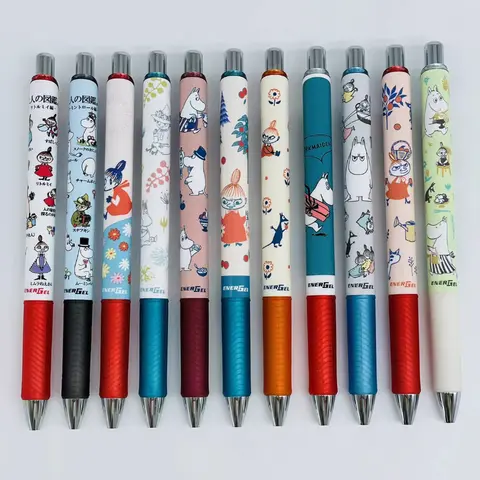 1 st Pentel BLN75 ENERGEL Snabbtorkande svart gelpenna Tecknad Limited Collection Kawaii japansk brevpapper skolmaterial 10 best sales pentelpenna - №4