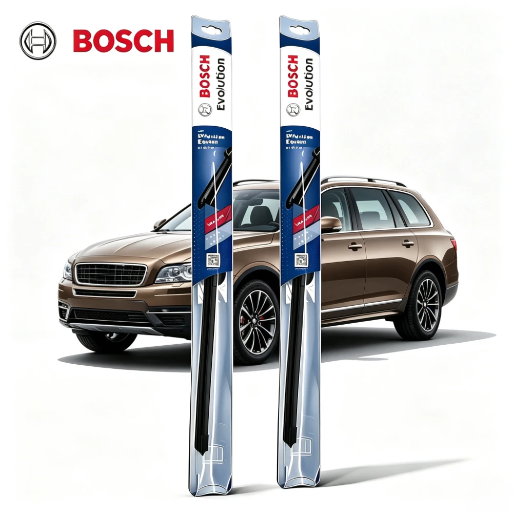 Balais d'essuie-glace avant Bosch Streak-Free Quiet Evolution 14-26 pouces, accessoires d'essuie-glace adaptés pour Volvo XC90