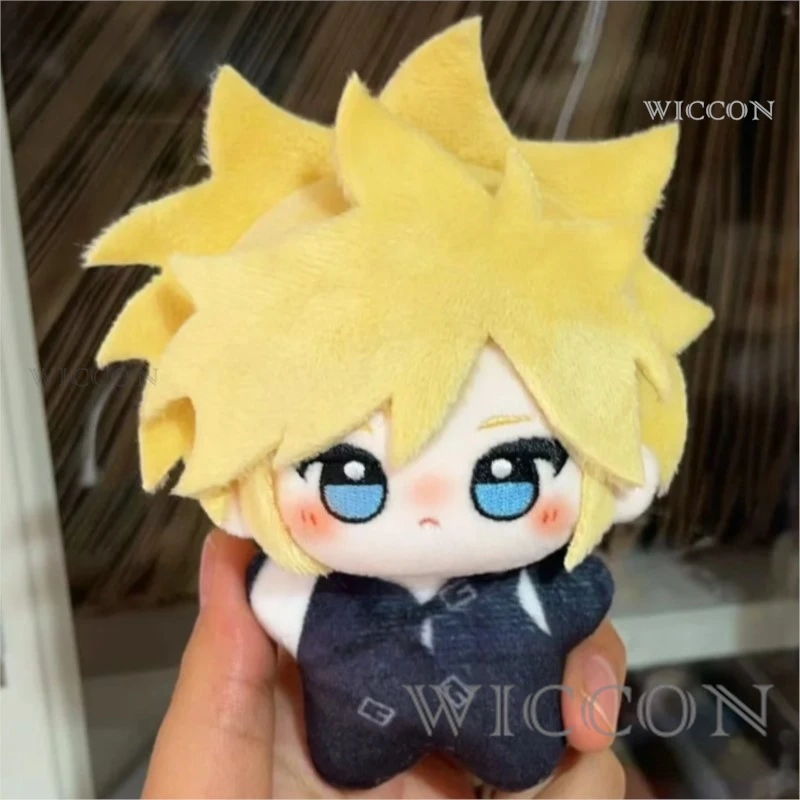 Anime Game Final Fantasy Vii Cloud Strijd Cosplay Zachte Schattige 10Cm Schattige Knapzak Hanger Pluche Sleutelhanger Geschenken