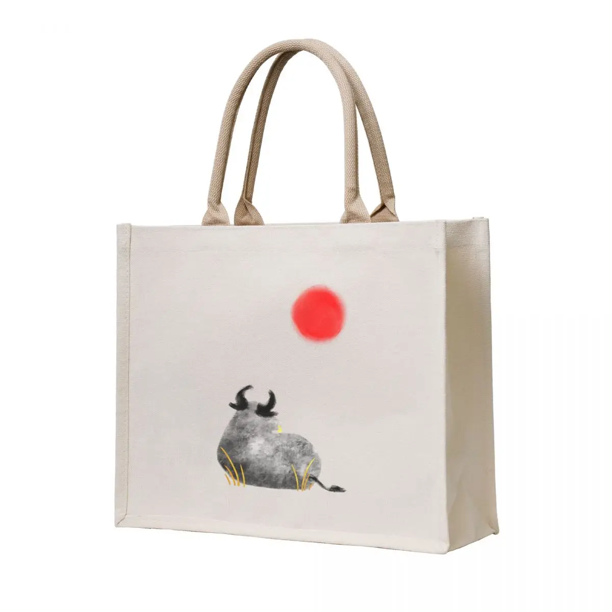 

Lunar New Year - Ox 2021 Tote Bag shopper bag woman hand bag ladies Handbags reusable grocery bags