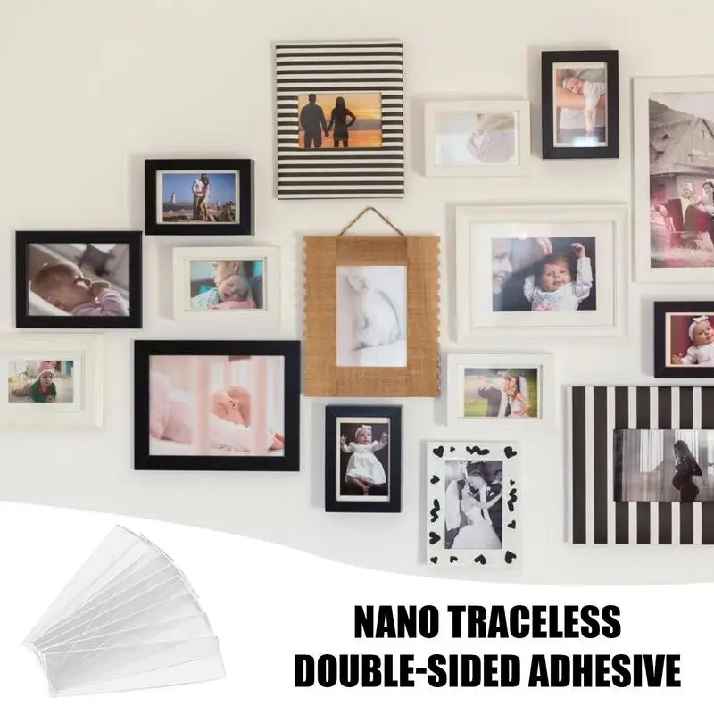 Double Sided Nano Tape Transparent Waterproof Wall Stickers Reusable Adhesive Tape Kitchen Bathroom Home Supplies