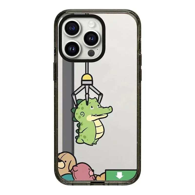 

Cute Cartoon Doll Crocodile 2.0 Acrylic Phone Case Cover for IPhone 11 12 13 14 15 16 Pro Max Case for IPhone 16 Pro Max