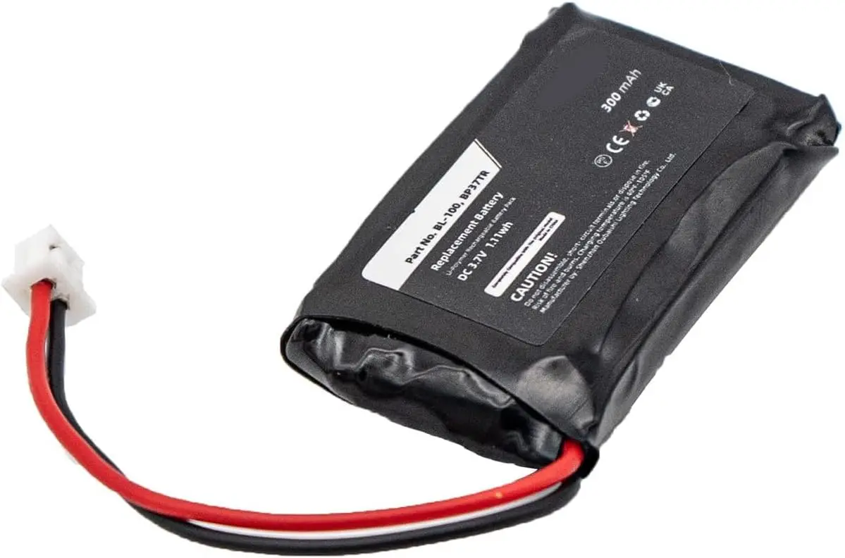 Replacement Battery for Educator PE-903Receiver RX-090Receiver ET-300Transmitter ME-300Transmitter 300TSTransmitter PL-711828