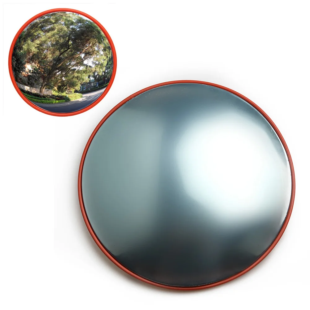 Angle Convex Mirror Traffic Corner Viewing Garage Outdoor Security 30cm 30cm/12'' Supermarket Curved Distance PC